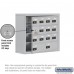 Salsbury Cell Phone Storage Locker - with Front Access Panel - 4 Door High Unit (8 Inch Deep Compartments) - 12 A Doors (11 usable) and 2 B Doors - steel - Surface Mounted - Resettable Combination Locks